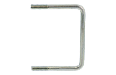 鉄 コの字ボルト(角パイプ用)(ﾛ125X75)